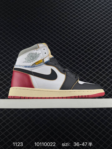 Jordan Union Los Angeles x Air Jordan 1 Retro High OG NRG Storm Blue White Black Red Cream Grey EU 36-47 Basketball Shoe - Unisex (BS-80209)