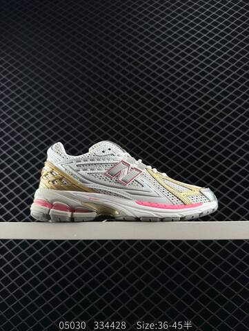 New Balance 1906R White Gold Silver Pink EU 36-45 Running Shoe - Unisex (BS-83378)