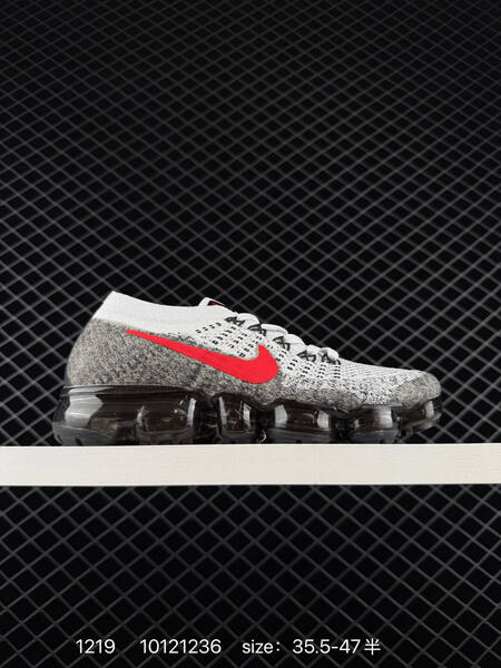 Nike Air VaporMax Flyknit White Pink 35 5-47 5 running lifestyle
