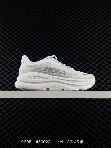 HOKA Bondi 9 White Blue Purple EU 36-45 Running Shoe Running Sneakers - Unisex (BS-86215)