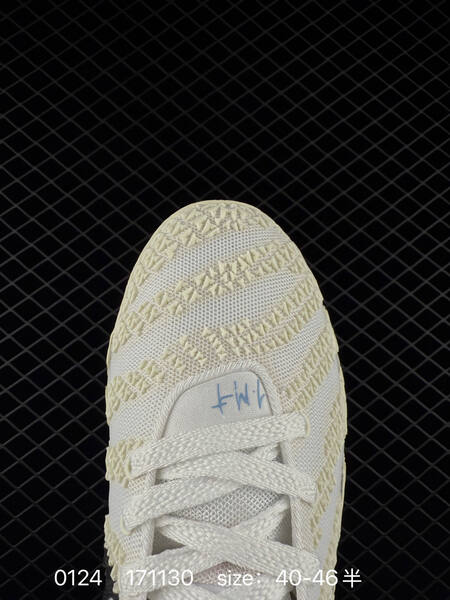 Nike Ja 3 white cream with black swoosh and blue accents 40-46 5 basketball lifestyle