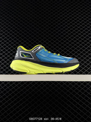 HOKA ONE ONE Clifton One9 Black Dark Grey Light Purple EU 36-45 Running Shoe Running Sneakers - Unisex (BS-86124)