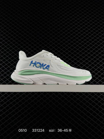 HOKA ONE ONE Clifton 10 All Black EU 36-45 Running Shoe Running Sneakers - Unisex (BS-86232)
