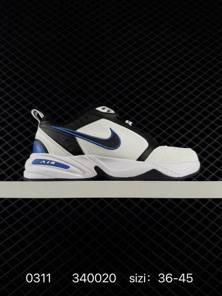 Nike Air Monarch 4 white navy 36-45 training lifestyle