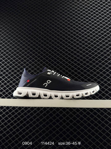 On Cloud 6 Coast Black White EU 36-45 Running Shoe Running Sneakers - Unisex (BS-85502)