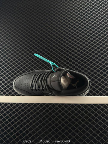Jordan Air Jordan 1 Low Black White Grey EU 36-46 Basketball Shoe - Unisex (BS-80786)