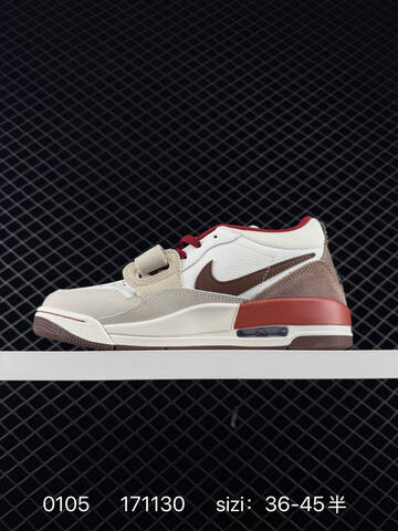 Jordan Air Jordan Legacy 312 White Beige Brown Red EU 36-45 Basketball Shoe - Unisex (BS-79898)