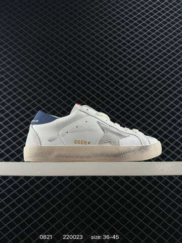 Golden Goose Super Star White Black Light Yellow EU 36-45 Skate Shoe - Unisex (BS-80860)