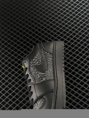 Jordan Air Jordan 3 Low IM6568-010 Black Dark Grey Yellow EU 36-46 Basketball Shoe - Unisex (BS-80431)