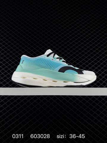 On Cloudboom Strike Blue Grey White Black EU 36-45 Running Shoe Running Sneakers - Unisex (BS-85395)