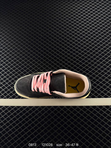 Jordan Flight Court Black Pale Pink Cream Yellow EU 36-47 Sneaker - Unisex (BS-80924)