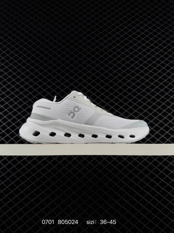 On Cloudmonster 3 Gray Black White Blue EU 36-45 Running Shoe Running Sneakers - Unisex (BS-85095)