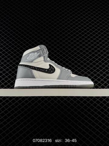 Dior x Nike Air Jordan 1 AIR JORDAN High OG BV1300-106 ID 2316 Size 36 45 Lifestyle - Unisex (BS-79006)