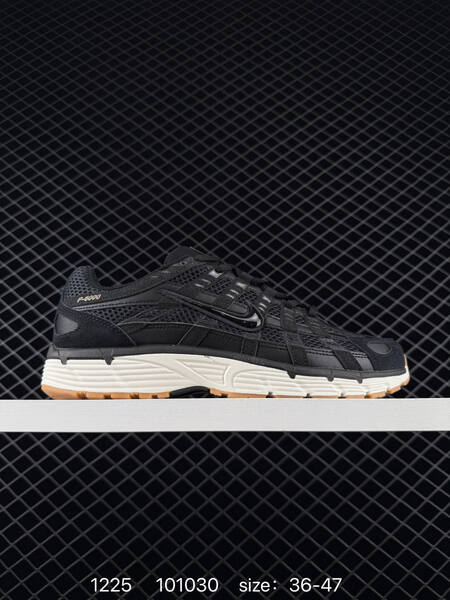 Nike P-6000 Premium Black Light Bone Gum EU 36-47 running lifestyle