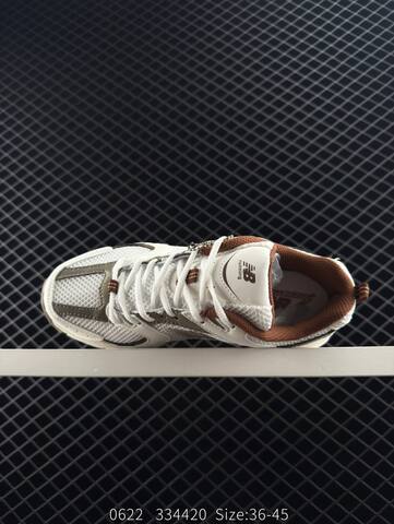 New Balance 530 White Brown Gold EU 36-45 Sneaker - Unisex (BS-83266)