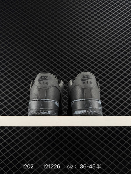 Nike Air Force 1 07 Black Grey EU 36-45 5 lifestyle