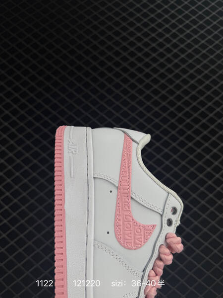 Nike Air Force 1 07 white pink EU 36-40 5 lifestyle