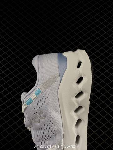 On Cloudsurfer Light Grey White Cyan EU 36-40 Running Shoe Running Sneakers - Unisex (BS-85051)