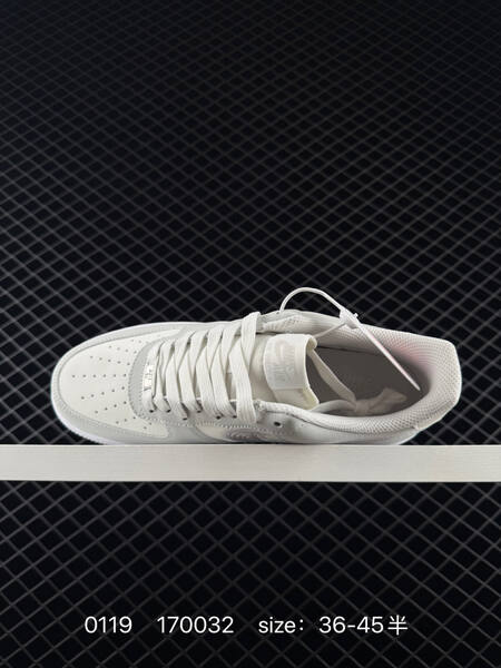 Nike Air Force 1 white light gray EU 36-45 5 lifestyle