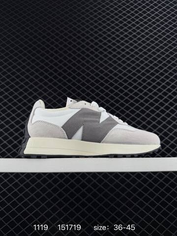 New Balance 327 white light grey dark grey cream black EU 36-45 sneaker
