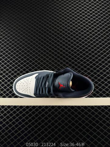 Jordan Air Jordan 1 Low USA Navy White Red EU 36-46 Sneaker - Unisex (BS-81279)