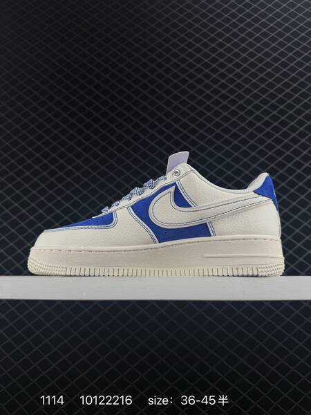 Nike Stussy x Nike Air Force 1 07 Low grey black white 36-45 lifestyle