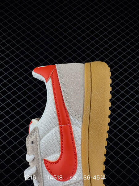 Nike Field General white gray with red swoosh and gum sole 36-45 5 casual lifestyle