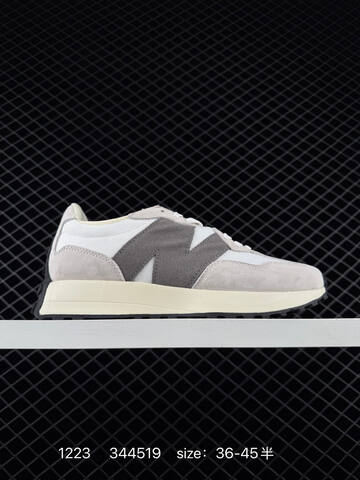 New Balance 327 Black White Cream EU 36-45 Sneaker - Unisex (BS-82462)