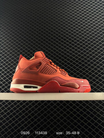Jordan Air Jordan 4 OG Brick By Brick HF4340-800 Brick Red Cream White EU 35-48 Basketball Shoe - Unisex (BS-80630)