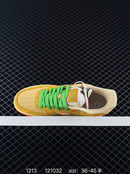 Nike Air Force 1 Low 07 white green neon green EU 36-45 5 lifestyle