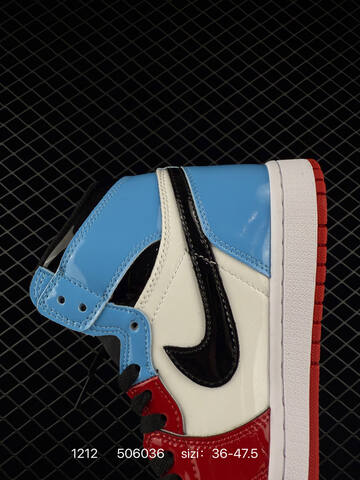 Jordan Air Jordan 1 Retro High CK5666-100 White Red Blue Black EU 36-47 5 Basketball Shoe - Unisex (BS-80075)