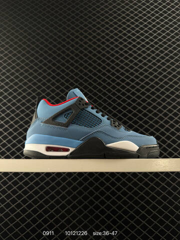 Jordan Air Jordan 4 Retro Bred Reimagined Black Grey Red White EU 36-47 Basketball Shoe - Unisex (BS-80731)
