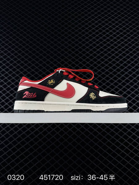 Nike Dunk Low Retro white black red EU 36-45 lifestyle