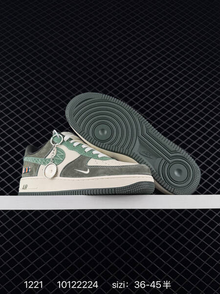 Nike Air Force 1 07 Low green white EU 36-45 5 lifestyle
