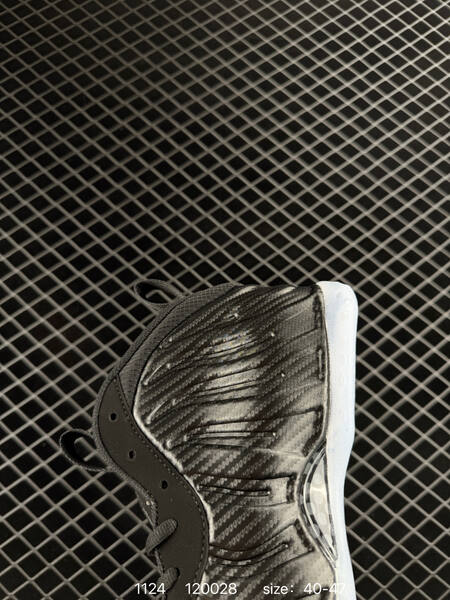 Nike Air Foamposite One QS Black Carbon Fiber with icy blue sole EU 40-47 basketball lifestyle