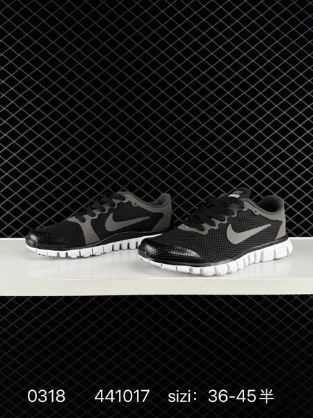 Nike Free Run 3 0 black gray white EU 36-45 running lifestyle