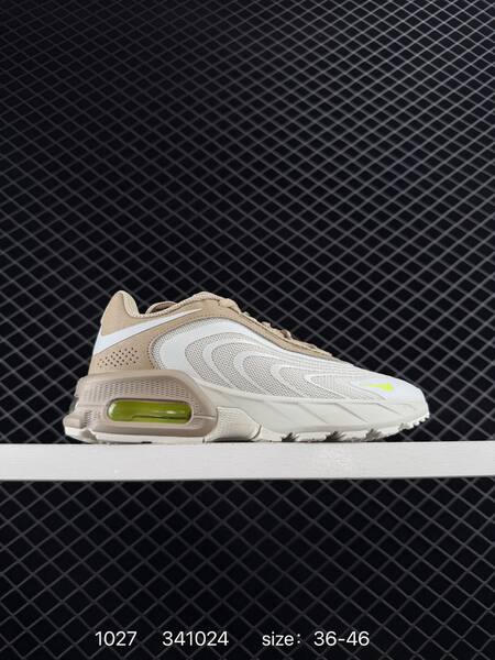 Nike Air Max Fire White Bone Beige with Neon Yellow accents 36-46 running lifestyle