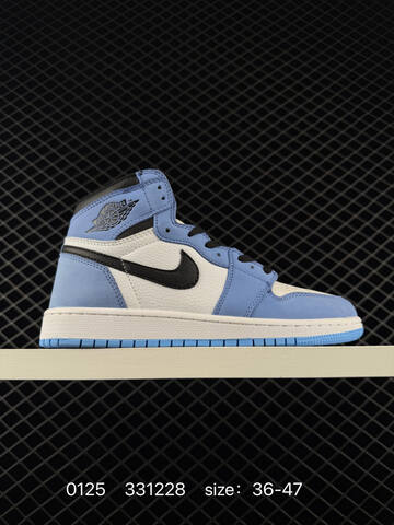 Jordan Air Jordan 1 Retro High OG White Black Brown EU 36-47 Basketball Shoe - Unisex (BS-79765)