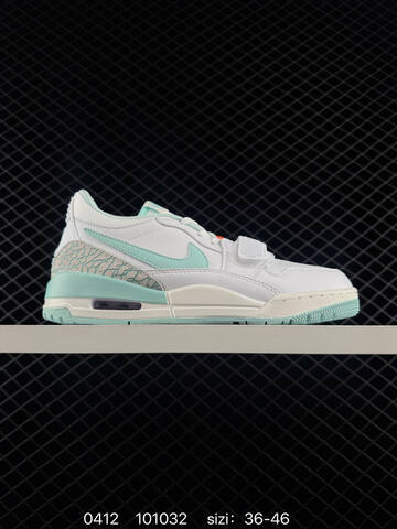 Jordan Air Jordan Legacy 312 White Mint Cream EU 36-46 Basketball Shoe - Unisex (BS-79498)