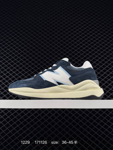 New Balance M5740 Dark Grey White Cream Black EU 36-45 Sneaker - Unisex (BS-82434)