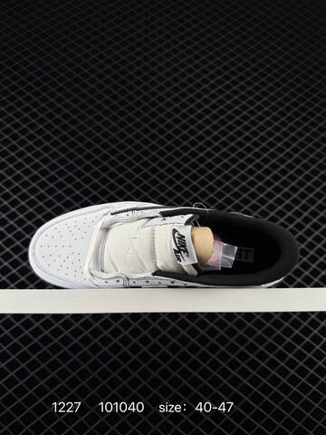 Jordan Air Jordan 1 Low OG Fragment Design x Travis Scott Off White Black Cream Red EU 40-47 Sneaker - Men's (BS-79976)