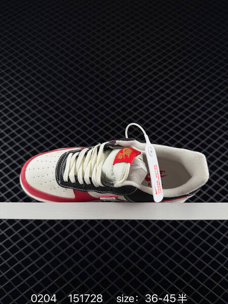 Nike Air Force 1 Low white black red 36-45 5 lifestyle