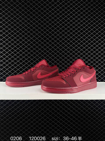 Jordan Air Jordan 1 Low OG IB7012-600 Deep Red Bright Red EU 36-46 Sneaker - Unisex (BS-79711)