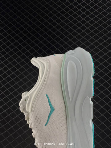HOKA ONE ONE Bondi 9 White Light Blue Teal EU 36-45 Running Shoe Running Sneakers - Unisex (BS-86561)