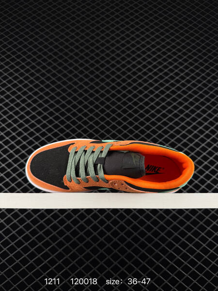Nike SB Dunk Low Orange Black Mint Green EU 36-47 skate lifestyle