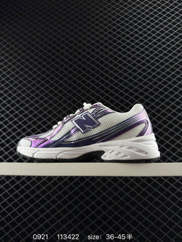 New Balance 740 U740BM2 white metallic purple black EU 36-45 running shoe