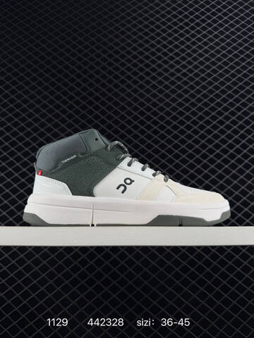 On The Roger Mid Club White Gum 36-45 Sneaker Casual Sneakers - Unisex (BS-85453)