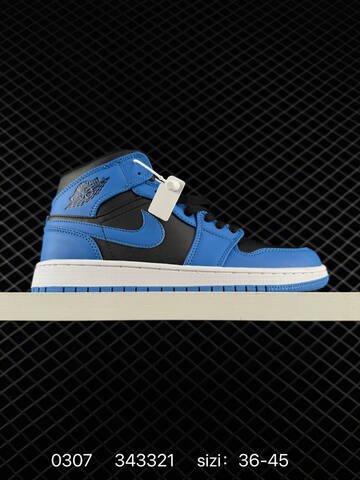 Jordan Air Jordan 1 Mid Multicolor EU 36-45 Basketball Shoe - Unisex (BS-79697)