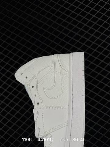 Jordan Air Jordan 1 Low White Light Grey EU 36-45 Sneaker - Unisex (BS-80338)