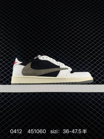 Jordan Air Jordan 1 Low OG SP Travis Scott Sail Blue Cream Black Green White EU 36-47 5 Sneaker - Unisex (BS-79494)
